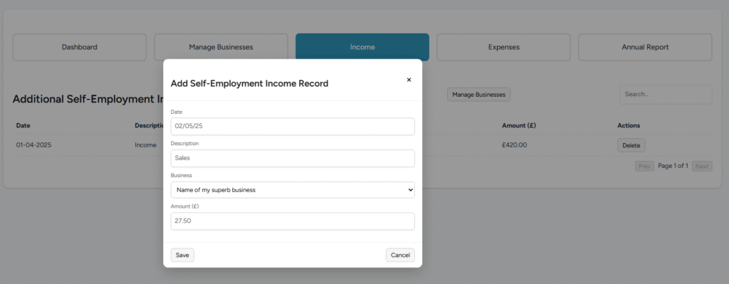 Additional Self Employment image
