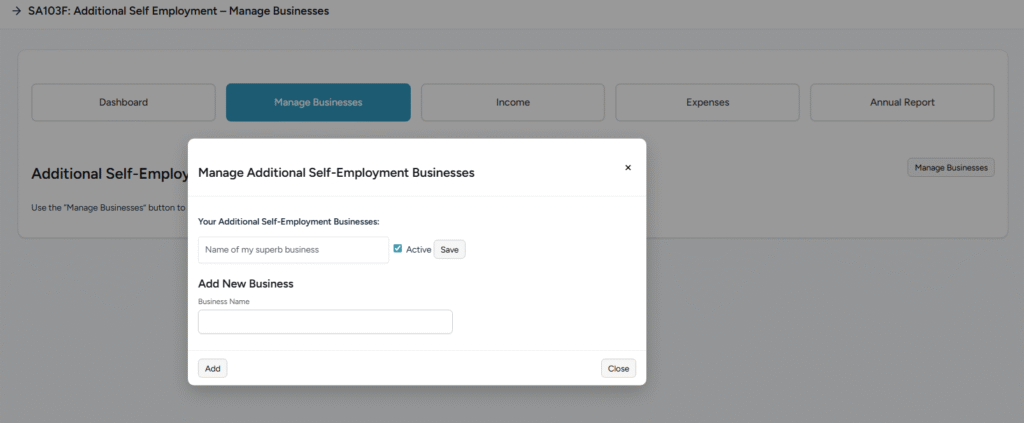 Additional Self Employment image