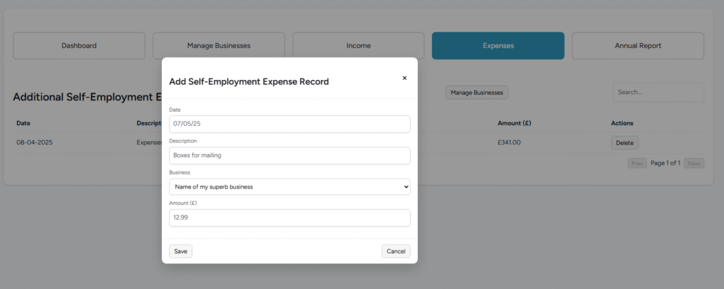 Additional Self Employment image